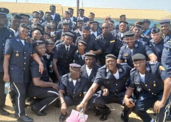 Guinée : la 7 eme promotion de la police judiciaire outillée en  technique d’enquêtes et d’interventions spécialisées