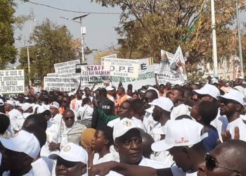 Kankan : une forte mobilisation de la population autour de la Marche de l’Unité et de la Paix en Guinée