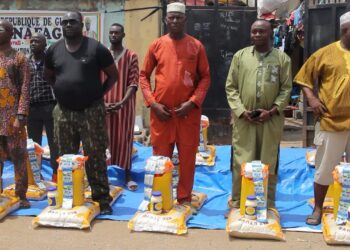 Mois de Ramadan : L’ANAFAGUI fait parler son cœur en offrant un don de vivres à ses membres