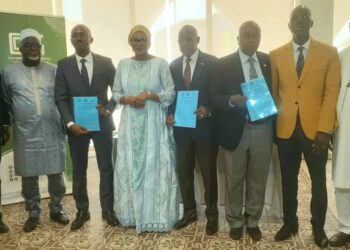 Conakry : signature de la convention tripartite de promotion de la propriété industrielle en faveur du secteur privé
