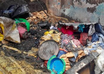 Gbessia : le journaliste Aly Sylla perd tout dans un incendie