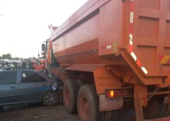 Coyah : un accident de la route fait deux blessés et des dégâts matériels