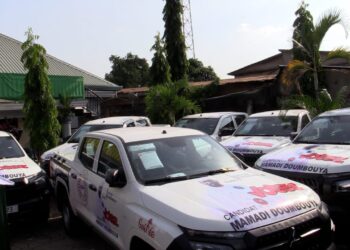 Campagne Présidentielle : l’AFP bénéficie d’un don logistique de 10 pickups