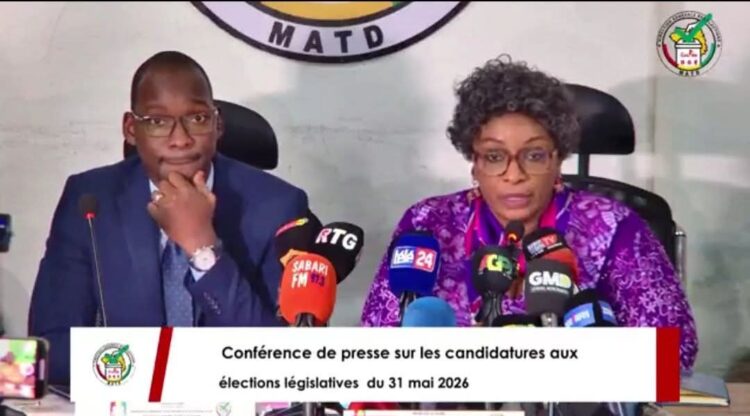 Élections législatives et communales du 31 mai : la DGE publie les résultats provisoires des candidatures.