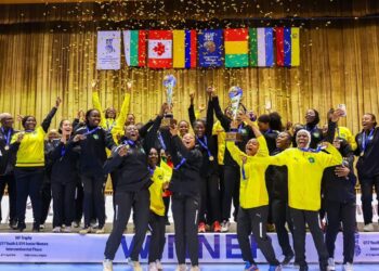 Célébration des championnes du monde de l’IHF Trophy 2026 à Conakry :