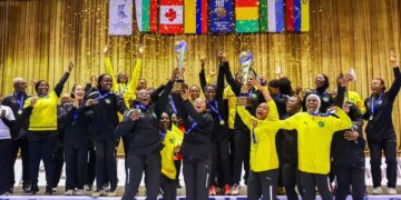 Célébration des championnes du monde de l’IHF Trophy 2026 à Conakry :