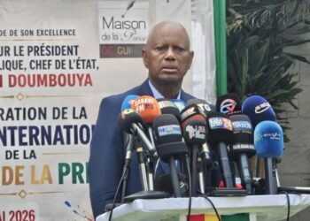 Boubacar Yacine Diallo  au SPPG « Montrez-moi un seul pays où l’État a offert des locaux à un syndicat de presse… »