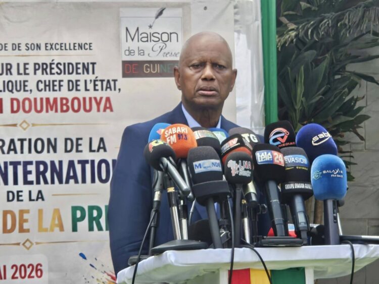 Boubacar Yacine Diallo  au SPPG « Montrez-moi un seul pays où l’État a offert des locaux à un syndicat de presse… »