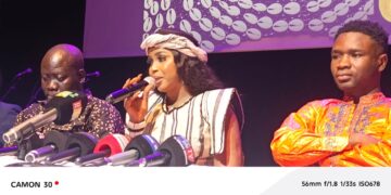 Marie Louise Ouamouno dit « Merci la Guinée » avec un concert 100% live au CCFG